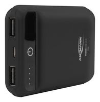 MINI POWER BANK, 2PORT, 10AH, 2.1A