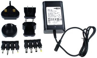 Battery Charger, Li-Ion, 4-Cell, Plug In, AU, EU, UK, US, 240VAC, IPC-12 Series