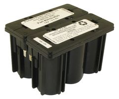 Rechargeable Battery, Cyclon Series, Single Cell, 12 V, Lead Acid, 2.5 Ah, D, Quick Connect