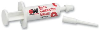 Grease, Silver, Conductive, Grease Conductive, Syringe, 6.5g