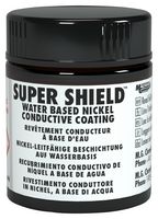 Coating, EMI and RFI Shielding, 1 Part, Water Based Nickel Conductive, Grey, Jar, 12 ml