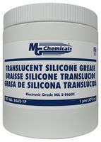 Lubricant, Electrical Conductive, Silicone Grease, Translucent, Jar, 468 ml