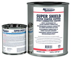 Conductive Coating, Silver Coated Copper, EMI/RFI/EMF/EMC Shielding, Brown, Can, 810 ml
