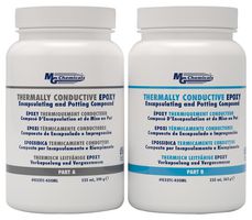 Potting Compound, Thermally Conductive, 2 Part Encapsulating Epoxy, 0.68W/m.K, Black, 450ml