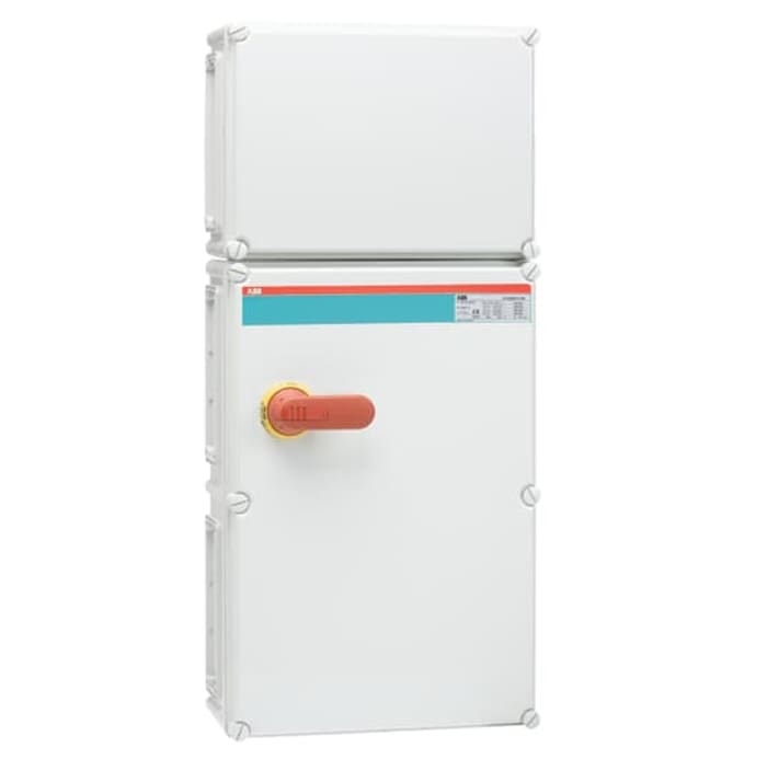 ABB 3P Pole Screw Mount Switch Disconnector - 400A Maximum Current, 355kW Power Rating, IP65