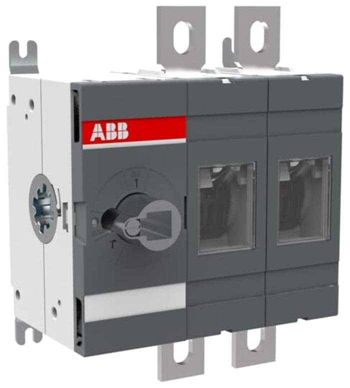 ABB 2P Pole Screw Mount Switch Disconnector - 315A Maximum Current, 315kW Power Rating, IP00