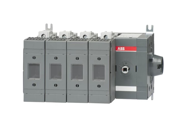 ABB Fuse Switch Disconnector, 4 Pole, 60A Fuse Current
