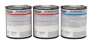 Potting Compound, Thermally Conductive, Flame Retardant, 2 Part Epoxy, Can, Black, 3 l
