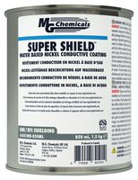 Conductive Coating, Water Based, Nickel, EMI/RFI/EMF/EMC Shielding, Grey, Can, 850 ml