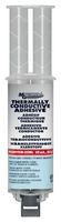 Adhesive, Thermally Conductive, Flowable, 2 Part Epoxy, Black, 1.14 W/m.K, 4.5 MPa, Syringe