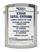 Conductive Paint, Carbon Conductive, Can, 3.6 l, Grounding/RFI Shielding, Total Ground 838AR Series