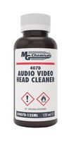 Audio/Video Head Cleaner, Bottle, 125ml, 407D Series