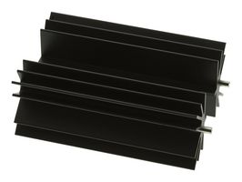 Heat Sink, Square, PCB, Black Anodized, 3 °C/W, TO-220, 25 mm, 63.5 mm, 41.6 mm