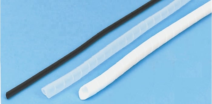 HellermannTyton Kablo Toplama Spirali, Polietilen, Beyaz, Kablo Çapı: 13,7 → 27,4mm