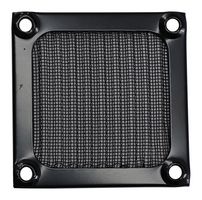 Fan Filter Assembly, Black, 60 mm, Orion Fans OD6010, OD6015, OD6020, OD6025, OA60 Series, 50 mm