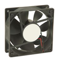 DC Axial Fan, 24 V, Square, 120 mm, 38 mm, Ball Bearing, 105 CFM