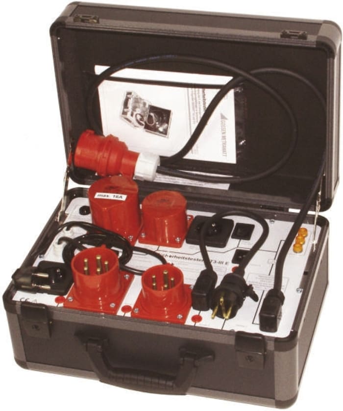 Gossen Metrawatt Z745S PAT Test Cihaz Adaptörü, SECUTEST S II, SECUTEST S III İle Kullanım