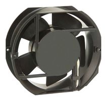 AC Axial Fan, 230V, Rectangular with Rounded Ends, 172 mm, 51 mm, Ball Bearing, 220 CFM