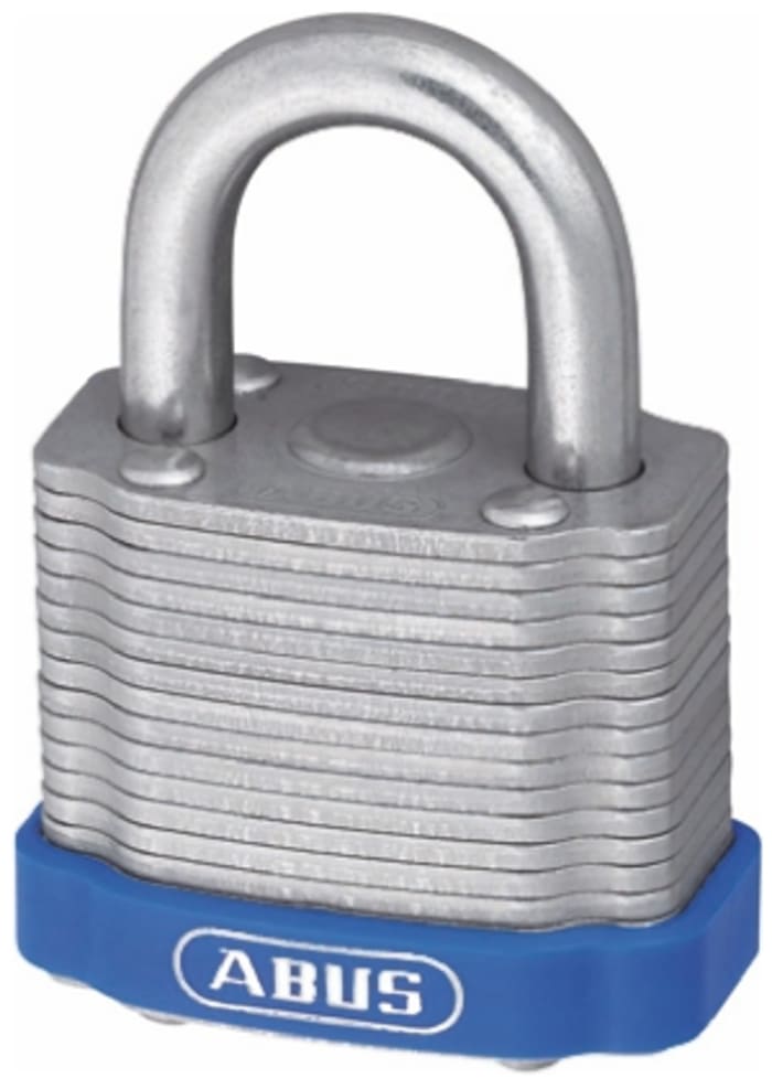 Abus Çelik Asma Kilit, 53mm, Çelik Anahtar