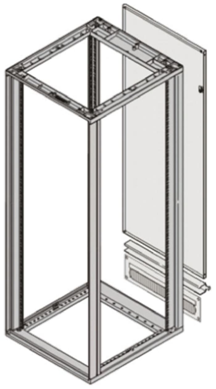 nVent SCHROFF Rear Panel Rear Panel for Use with NOVASTAR 19-Inch Cabinet, 25U