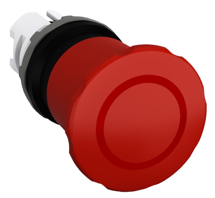 ABB 1SFA Series Pull Release Emergency Stop Push Button, Panel Mount, 22mm Cutout