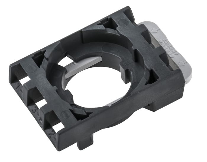 ABB Kontak Bloku, 22 mm Basmalı Düğme İle Kulanım