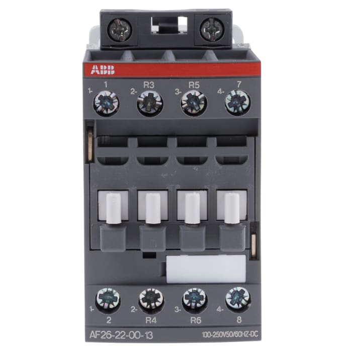 AF26 AF Aralığı Kontaktör, 4 Kutuplu, 45 A, Bobin Gerilimi: 230 V ac