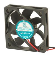 DC Axial Fan, 5 V, Square, 50 mm, 10 mm, Ball Bearing, 10 CFM