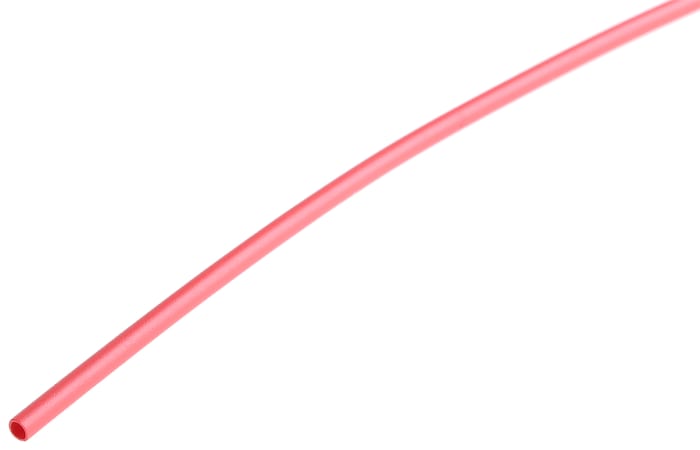 HellermannTyton Kırmızı Isıyla Daralan Makaron, 1,5mm, Büzüşme Oranı: 3:1, 20cm Uzunluğunda