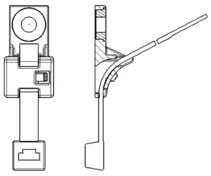 HellermannTyton, Siyah, Naylon 66, Kablo Bağlantı Düzeneği, 380mm x 7,6mm