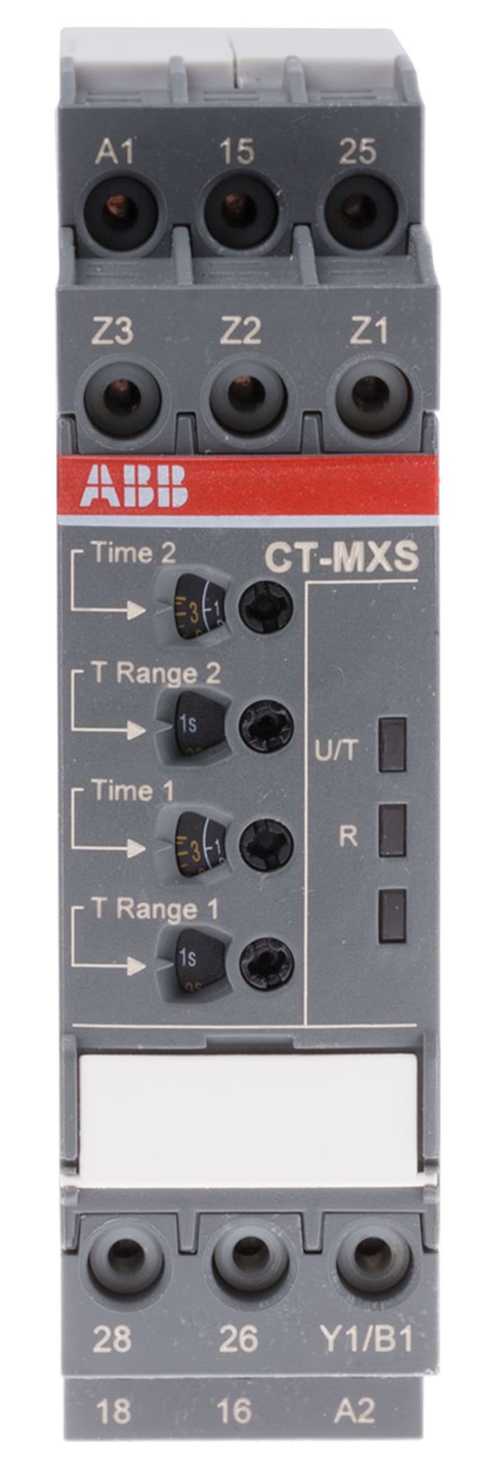 ABB Zaman Rölesi, DPDT, Geçirmeli, 2 Kontaklı Çok İşlevli, SPDT, 24 → 240 V ac, 24 → 48 V dc