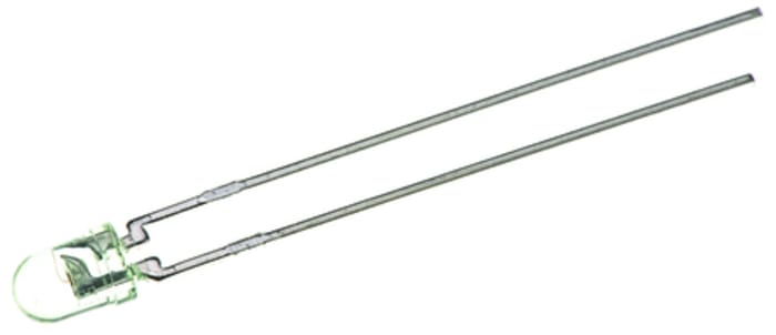 Kingbright L-4060ZGD, Solid State Lamp Serisi Yeşil LED 525 nm, Yuvarlak Mercekli, İğne Bacaklı 1,8 mm