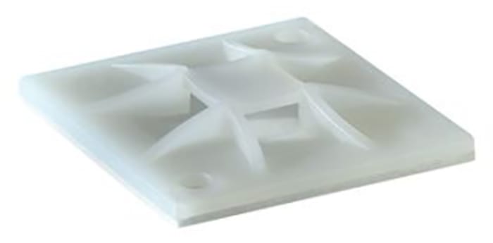 HellermannTyton, Doğal, Kroşe (Bağ Montajı için), 40mm x 40 mm, 8,4mm Maks. Bağ Genişliğine Uygun