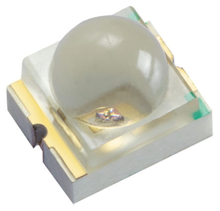 Kingbright KPED-3528ZGC-G Yeşil LED 525 nm, Kubbe Mercekli, SMD Montaj 3528 (1411)