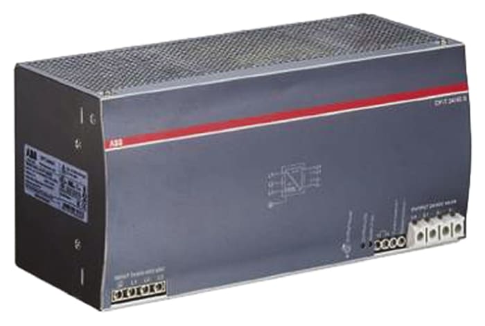 24V dc CP-T DIN Ray Pano Montaj Güç Kaynağı CP-T, 24V dc / 24V dc, 40A 1 Çıkışlı 960W, Anahtarlama Modu