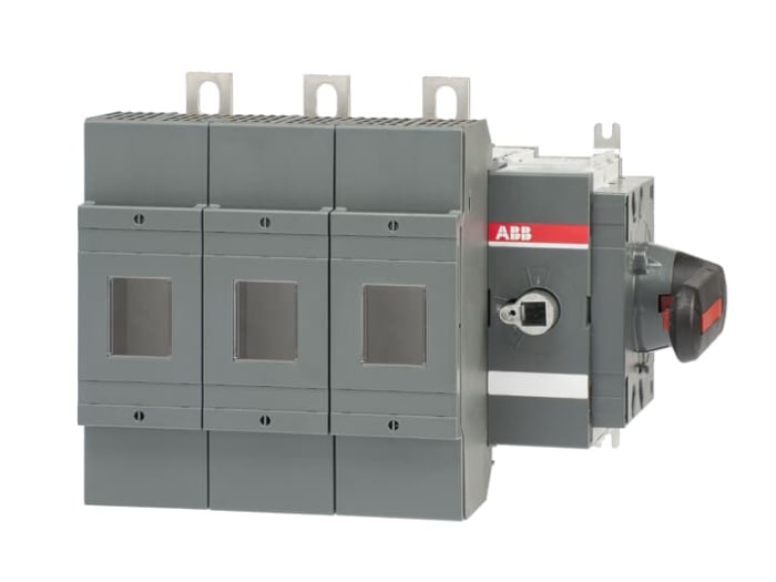 ABB Fuse Switch Disconnector, 3 Pole, 400A Fuse Current