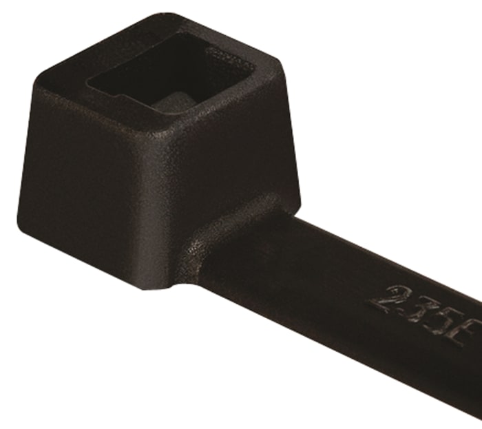 HellermannTyton, Siyah, Naylon, Standart Kablo Bağı, 300mm x 7,6 mm
