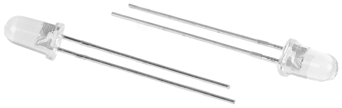 Kingbright L-1513SURC-E Kırmızı LED 630 nm, Yuvarlak Mercekli, İğne Bacaklı 5 mm (T-1 3/4)