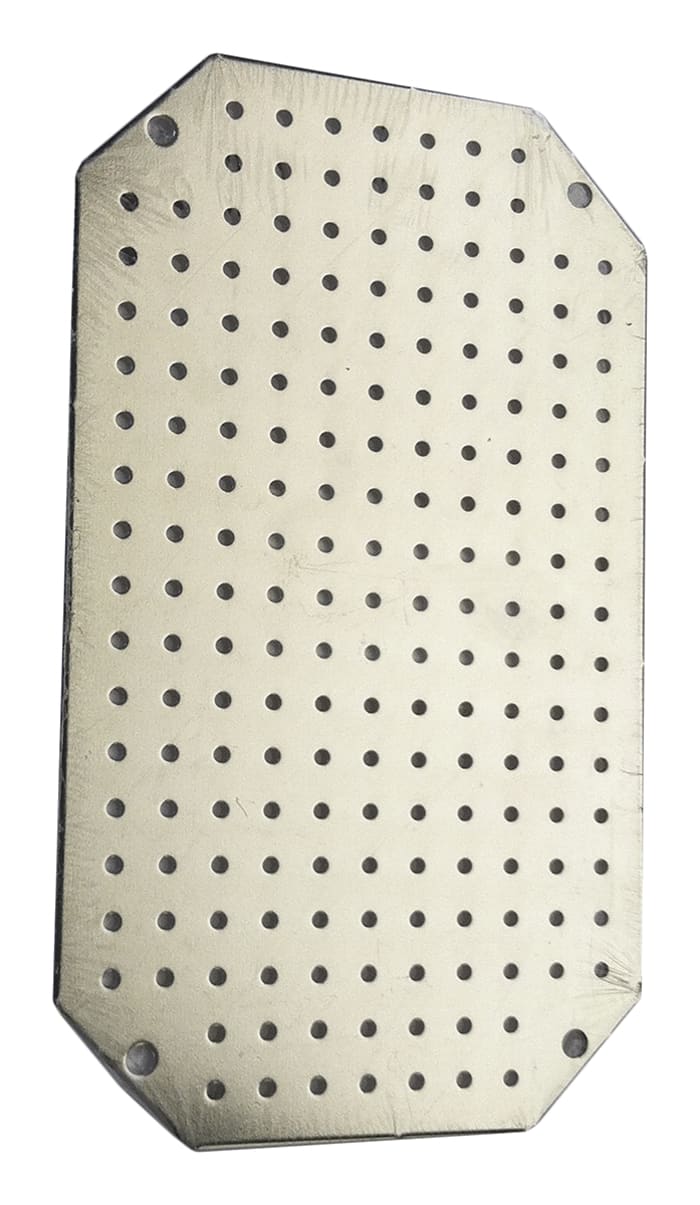 Fibox Galvanised Steel Mounting Plate for Use with ARCA 6080, ARCA 8060, 750 x 550 x 1.5mm