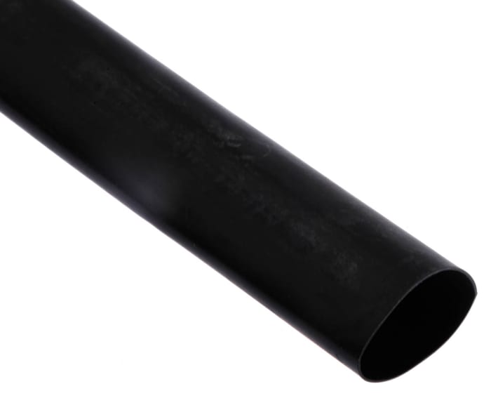 HellermannTyton Siyah, İçi Yapışkanlı Isıyla Daralan Makaron, 24mm, Büzüşme Oranı: 4:1, 1,2m Uzunluğunda