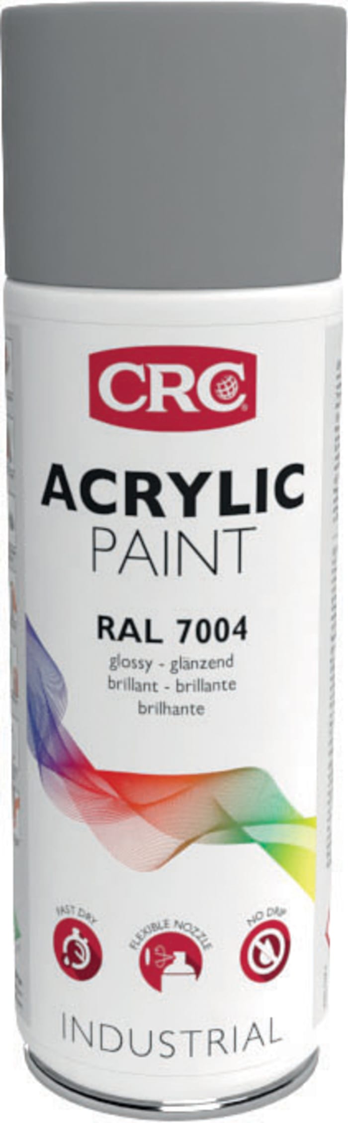 CRC 400ml RAL 7004 Gri Sprey Boya, Parlak