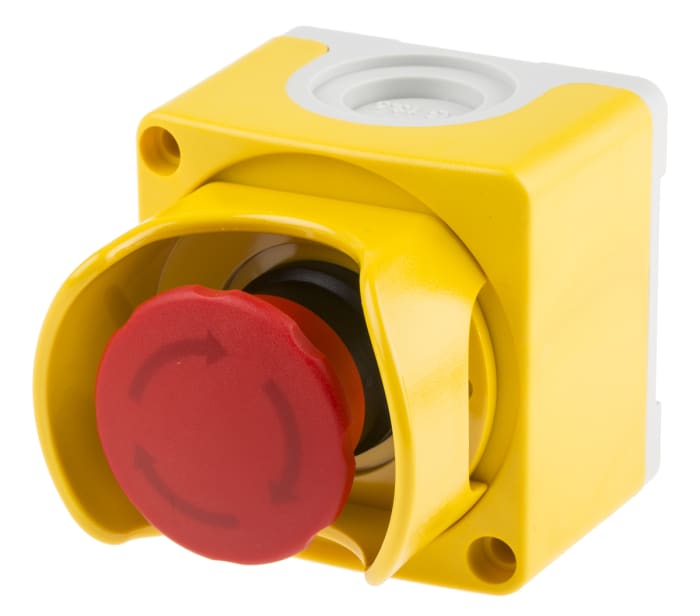 ABB 1SFA Series Pull Release Emergency Stop Push Button, Surface Mount, 2NC, IP66, IP67, IP69K