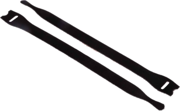 HellermannTyton, Siyah Cırt Cırt Kablo Bağı, 200mm x 12,5 mm