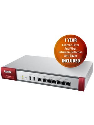 ZyWALL USG210 + Service Bundle (1 year)