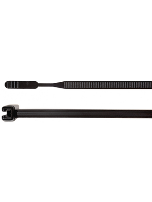 Cable Tie 290 x 4.7mm, Polyamide 6.6 W, 220N, Black
