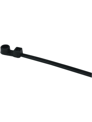 Cable Tie with Mounting Head 395 x 7.6mm, Polyamide, 535N, Black