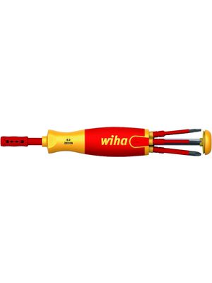 Bit Holder with 6 Bits, VDE, Phillips / PlusMinus / Slotted, 7pcs