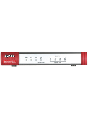 ZyWALL USG 20 + ContentFilter/AntiSpam (1 Year)