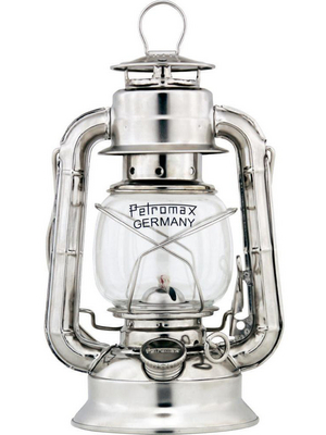 Petromax storm lantern HL1 nickel-plated