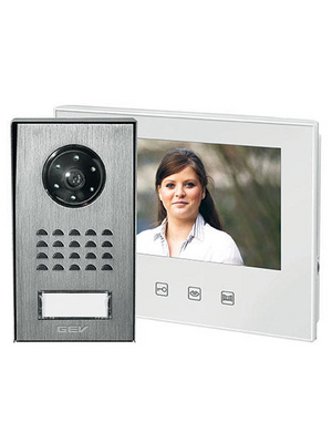 Video door intercom system, one-family house